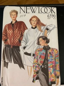 VNTG NEW LOOK #6590 CLASSIC WOMEN'S JACKET PATTERN SIZE 8-20 - Picture 1 of 3