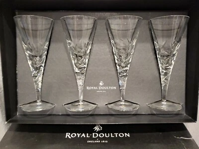 Juego de 4 copas Royal Doulton grandes 260 ml Central Park ¡HERMOSAS! Foto 1 de 4