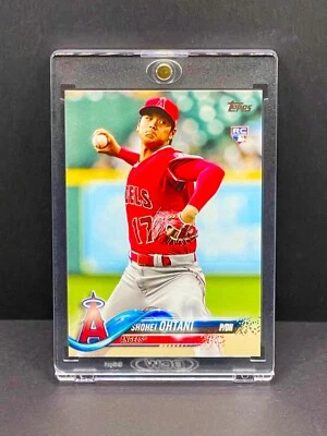 Shohei Ohtani RARE ROOKIE RC TOPPS INVESTMENT CARD DODGERS HOF MVP ROY MINT - Image 1 of 4
