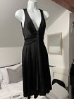 DVF stunning Black dress Size 8 uk (4us) Brand New