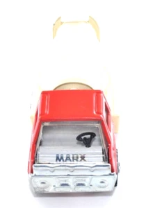 Camión mezclador de concreto de hojalata Louis Marx vintage raro años 50 Japón juguete en stock muerto - Imagen 1 de 24