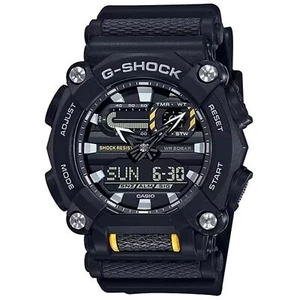 Casio Men's Watch G-Shock Ana-Digi World Timer Black Dial Resin Strap GA900-1A - Picture 1 of 3