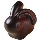  Chinese Zodiac Rabbit Charm Fortune Charms Sandalwood Carved Key Ring