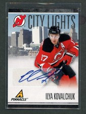 2010-11 Pinnacle City Lights Signatures Autograph Ilya Kovalchuk 21/100 *16853