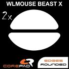 Corepad Skatez Pro Wlmouse Beast X Wireless Souris Pieds Patins Téflon Ptfe