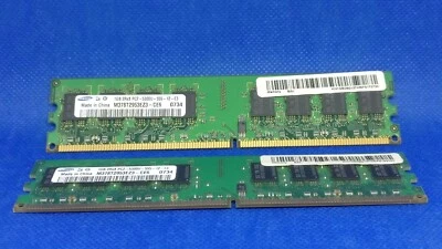 Schede Ram DDR2 Samsung M378T2953EZ3- 2GB (2 X 1GB) refS2 - Immagine 1 di 2