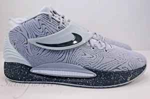 Nike KD 14 TB Wolf Grey Smoke Green DA7850-002 Men’s Size 8.5 - Picture 1 of 10