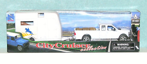 New Ray O-Scale - "Ford F-250 Superduty Pickup, Hay Load & Horse Trailer Set"