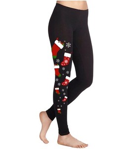 christmas lycra leggings