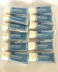 Medline MDS032285 Sterile Lubricating Jelly 2oz. Tubes water soluble Lot of 12 - Picture 1 of 3