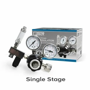 SR Aquaristik Single Stage CO2 Regulator for Aquariums & Calcium Reactors  - Picture 1 of 6