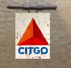 WEATHERED METAL O SCALE HANGING BUILDING 1:18 CITGO GAS STATION SIGN DIORAMA