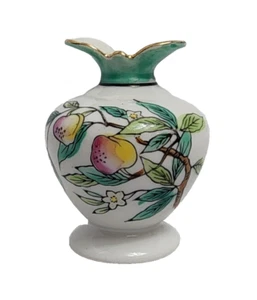 Vintage Hand Painted Mini Vase, JW Rice Ceramics Japan 3" Inches - Picture 1 of 6