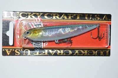 lucky craft sammy 100 topwater lure 4" 1/2oz floating ms japan shad