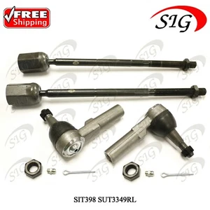 For 1996 - 2005 Mercury Sable Front Inner & Outer Steering Tie Rod Ends 4PC Kit - Bild 1 von 4