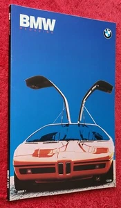 BMW CAR CLUB MAGAZINE ISSUE #1 LAUNCH UK ISSUE 1991 near MINT - Picture 1 of 6