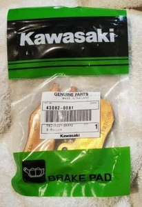 NEW Genuine Kawasaki NINJA 250 300 2008-2017 Front Brake Pads 43082-0081 - Picture 1 of 2
