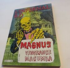INFERNAL B.D #1 MAGNUS VENGEANCE MACUMBA 1985 FRENCH HORROR COMIC RARE 115 PAGES