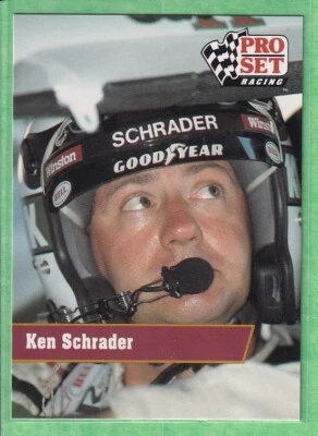 1991 Pro Set Racing #50 Ken Schrader Driver NASCAR - Image 1 of 2