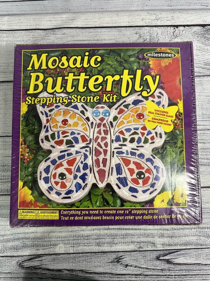 Midwest Products Mosaic Butterfly Stepping Stone Kit Mid9011