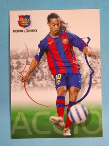 2004-05 Panini Mega Cracks Barca-Campeon Ronaldinho #49 Barcelona ⚽ - Picture 1 of 11