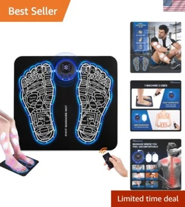 Durable Waterproof Foot Massage Mat with Remote Control - Perfect for Travel - Picture 1 of 11