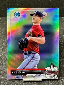 2017 Bowman Chrome Prospect  MIKE SOROKA  #BCP5  Refractor /499 - Picture 1 of 3