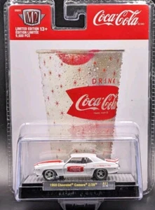 M2 Machines 2021 - Coca Cola - 1969 Chevrolet Camaro Z/28 (White) - Foto 1 di 3