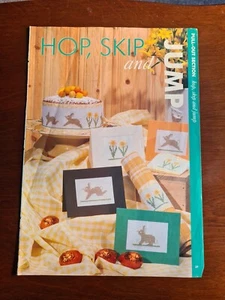 Hop, Skip And Jump Easter Rabbits Cross Stitch Pattern - Pattern Only - Picture 1 of 3