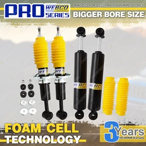 Front Rear 2" Lift Foam Cell Shock Absorbers for Toyota Hilux 4Wd KUN26R GGN25R - Picture 1 of 2