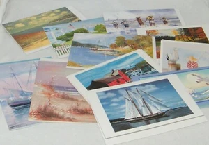 New Multi-Branded Beach / Nautical Note / Greeting Card & Envelope of Choice - Picture 1 of 68