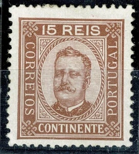 Portugal, 1892/3, # 74 dent. 12 3/4, MH - Foto 1 di 1