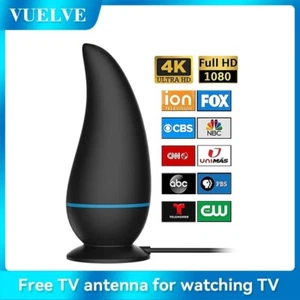TV Aerial Freeview Indoor TV Aerial with 560+ Miles Range Reception TV Antenna - Picture 1 of 6