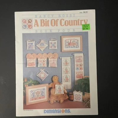 EUC Bit of Country Cross Stitch N Rossi Dimensions Quilts & Animal Designs - Image 1 of 4