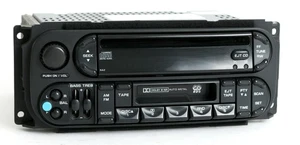 Jeep Chrysler Dodge 02-06 AMFM CD CS Radio w Bluetooth Music - RAZ - P05091605AC - Picture 1 of 6