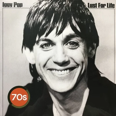 Iggy Pop - Lust For Life (LP, Album, RE, RM, RP, Blu) (Mint (M)) - Image 1 of 4