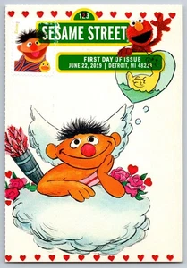 #5394b Sesame Street Ernie FDC Maxi Card w/DCP Cancel - Picture 1 of 2