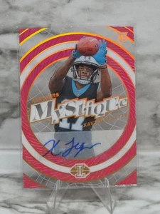 2024 Illusions RC Xavier Legette Mystique Auto /50 Carolina Panthers - Picture 1 of 2