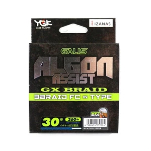 Sale YGK Algon Assist GX Braid FC In Type 6m Size 30, 260lb Blue (9064) - Picture 1 of 6