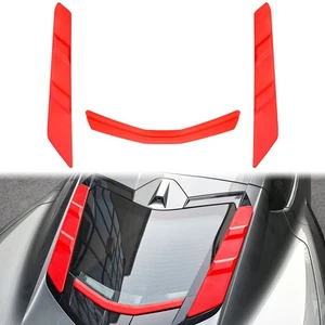 3pcs Rear Dry Bay Vent Blocks Cap Wash Covers For 2020-2025 Corvette C8 Coupe - Picture 1 of 9