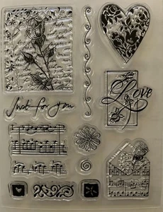ANNA GRIFFIN Clear Stamp Set - Picture 1 of 3