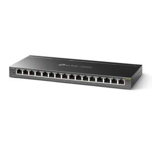 TP-Link TL-SG116E 16-Port Gigabit Easy Smart Switch Desktop IGMPv3 QoS VLAN GUI - Afbeelding 1 van 3