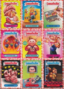 2018 Topps Garbage Pail Kids GPK WE HATE the 80's RED /75 Card Pick From List