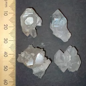 Quartz Sceptres natural crystal points mini mineral specimens parcel lot 83ct - Picture 1 of 5