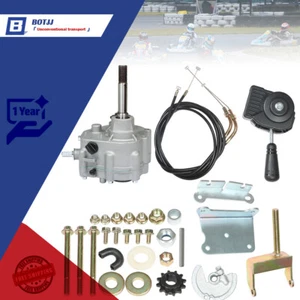 Go Kart Forward Reverse Gear box Fits For # 35 chain 12T & #40/41/420 Chain 10T - Picture 1 of 10