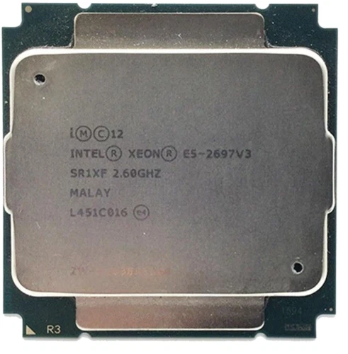 Intel Xeon E5-2697 V3 2.6GHz 14 Cores 35MB SR1XF LGA2011-3 145W CPU Processor - Image 1 of 1