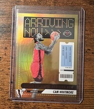 2023-24 Panini NBA Hoops Cam Whitmore Arriving Now Rookie Card #22 Holo Parallel