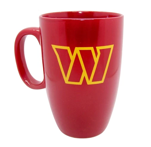 Washington Commanders NFL 15 oz Team Color Logo Ceramic Coffee Mug Tea Cup Red - Image 1 of 1