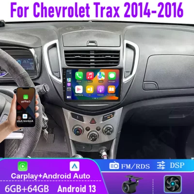 6+64GB For Chevrolet Trax 2014-2016 Apple Carplay Android Auto Car Stereo Radio - Image 1 of 4