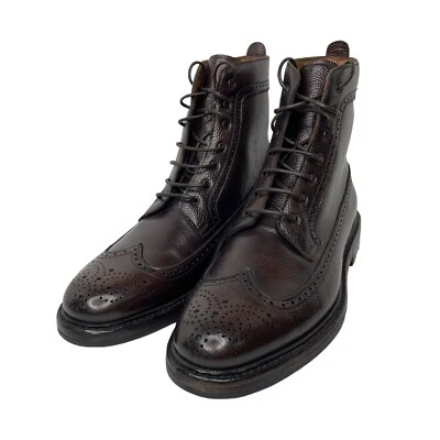 Bota Ralph Lauren Etiqueta Púrpura Punta de Ala - 10D Foto 1 de 4